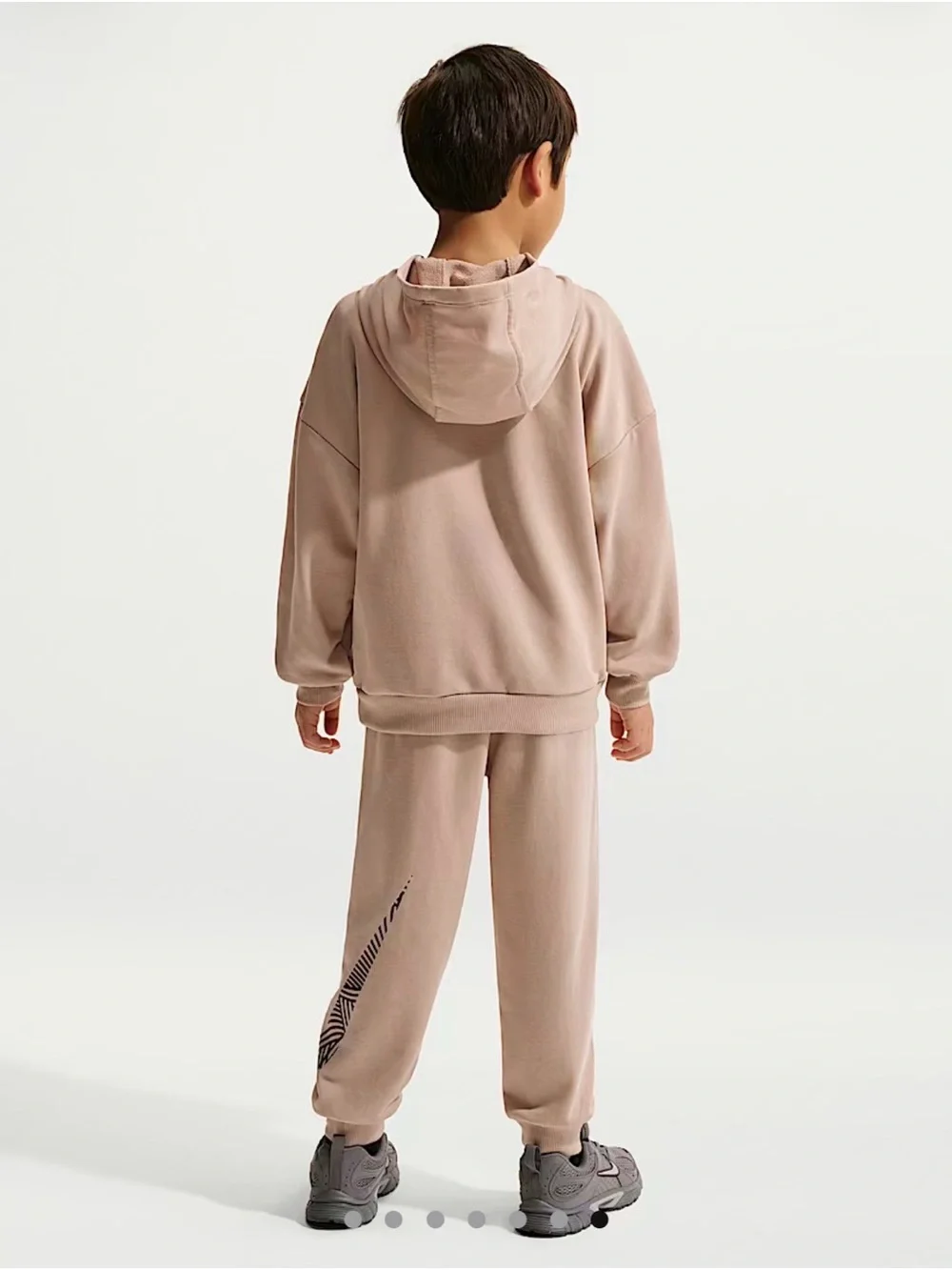 Nike Beige Hoodie & Joggers Set